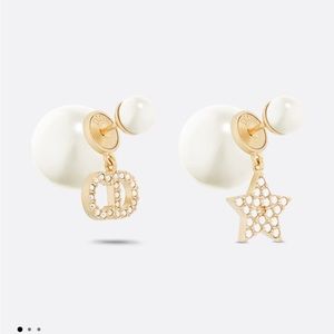 Dior Pearl tribales earrings